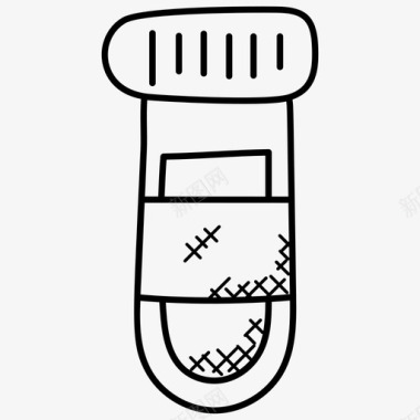 试管实验室仪器医学研究图标图标