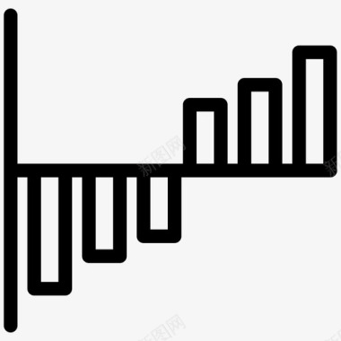 分析柱状图业务管理图标图标