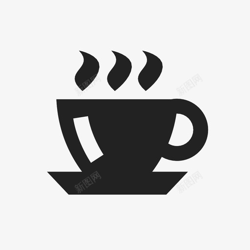 一杯茶咖啡热的图标svg_新图网 https://ixintu.com 一杯茶 咖啡 热的 牛奶
