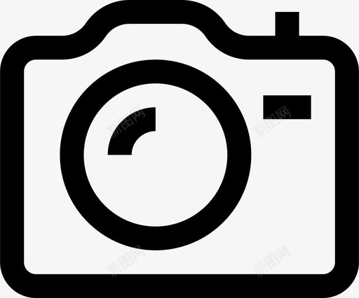 摄影照相简单商品服务图标svg_新图网 https://ixintu.com 摄影 照相 简单商品服务