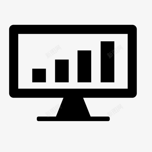 股票市场图图表计算机图标svg_新图网 https://ixintu.com 图表 股票市场 股票市场图 计算机 金融