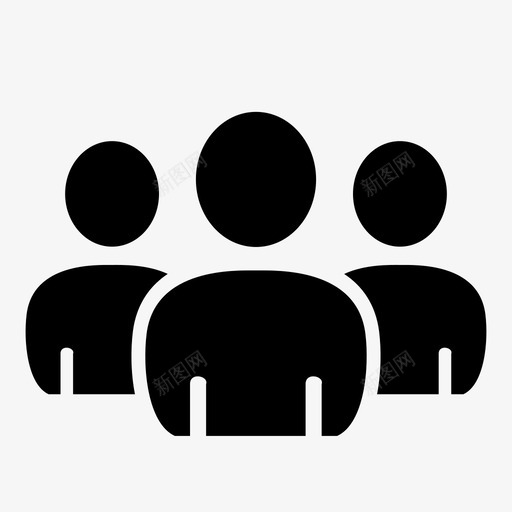 个人资料联系人身份图标svg_新图网 https://ixintu.com favicon 个人资料 响应按钮 用户 网络图标 联系人 身份