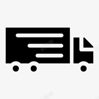 集装箱货物交货图标图标