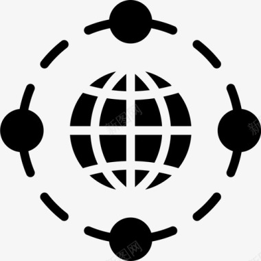 worldweb代码internet图标图标