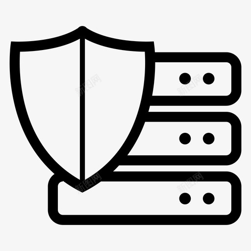 托管安全保护服务器图标svg_新图网 https://ixintu.com 保护 屏蔽 托管安全 服务器 软硬件