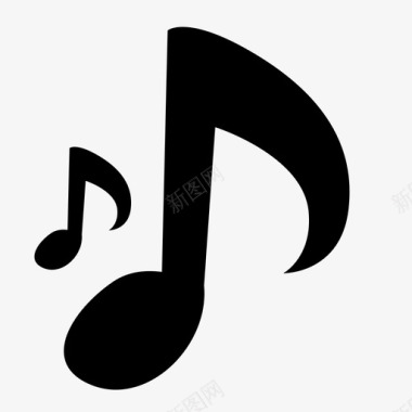 音乐娱乐音符图标图标