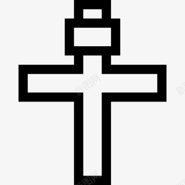 十字架基督教耶稣图标图标