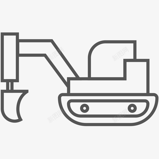 特殊用途挖掘机svg_新图网 https://ixintu.com 特殊用途挖掘机