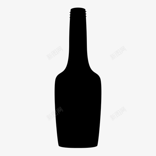瓶子酒啤酒图标svg_新图网 https://ixintu.com 啤酒 瓶子 苏打水 酒 饮料