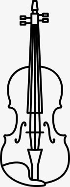 小提琴弓古典图标图标