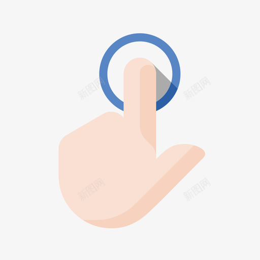 finger single click 02svg_新图网 https://ixintu.com finger single click 02