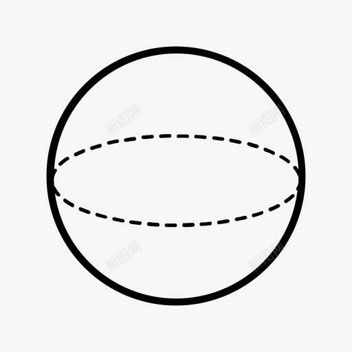 圆几何等轴测图标svg_新图网 https://ixintu.com 几何 半圆 圆 数学 空间 等轴测