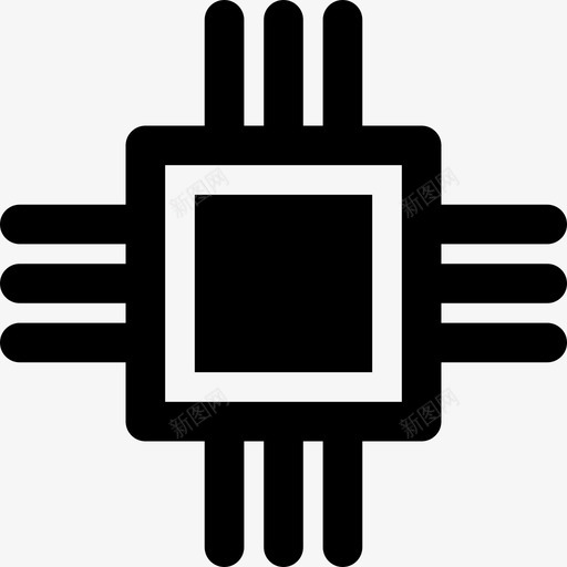 大芯片技术扩展用户界面图标svg_新图网 https://ixintu.com 大芯片 扩展用户界面 技术