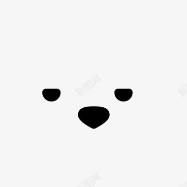 恼人熊表情图标图标