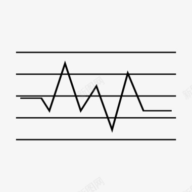 心跳活动脉搏图标图标
