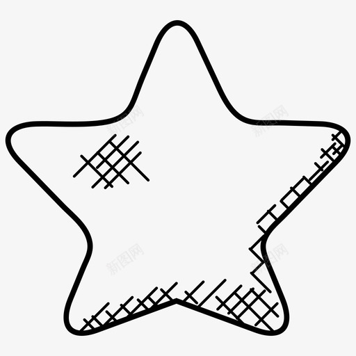 星五点排名图标svg_新图网 https://ixintu.com 五点 排名 搜索引擎优化和营销涂鸦图标 星 星形状 评级