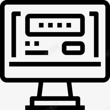 计算机安全登录密码图标图标