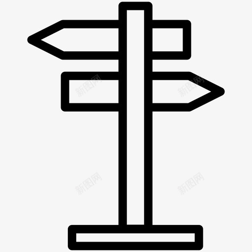 路标方向道路图标svg_新图网 https://ixintu.com 收集16 方向 路标 道路