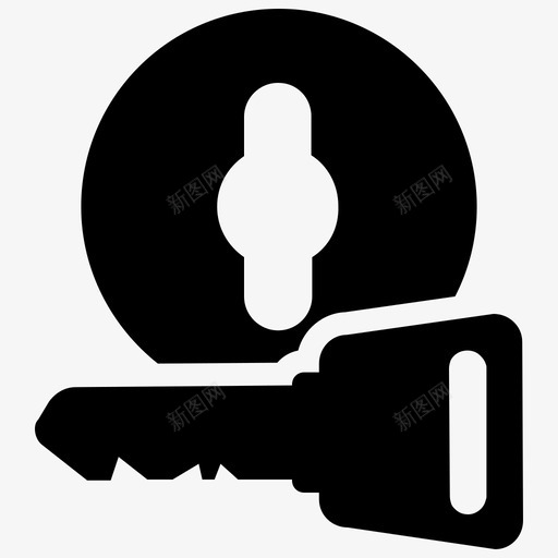 安全钥匙储物柜保护装置图标svg_新图网 https://ixintu.com 保护装置 储物柜 商业安全收集 安全钥匙 解锁器