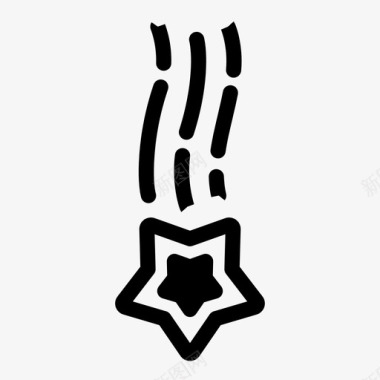 恒星天文学彗星图标图标