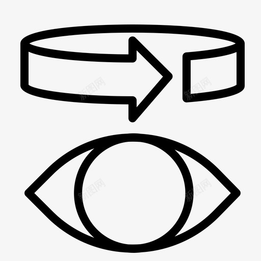 360ar眼镜眼睛图标svg_新图网 https://ixintu.com 360 ar眼镜 眼睛 虚拟现实
