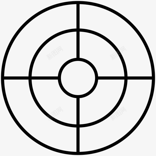 目标商业狙击手图标svg_新图网 https://ixintu.com 商业 狙击手 目标 设备