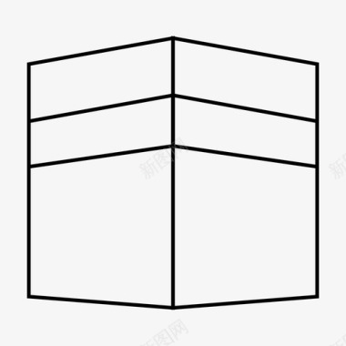 kaaba伊斯兰教穆斯林图标图标