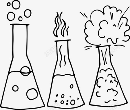 erlenmeyer烧瓶化学教育图标图标
