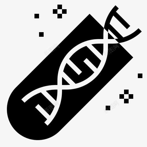 dna染色体基因图标svg_新图网 https://ixintu.com dna 基因 基因组 染色体 遗传学 遗传学和遗传
