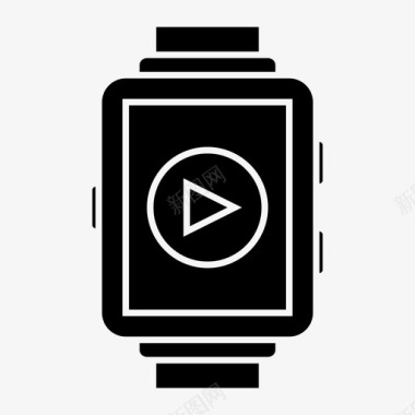 视频设备智能手表图标图标