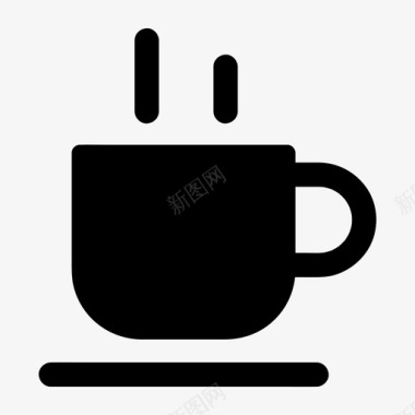 茶饮料咖啡图标图标