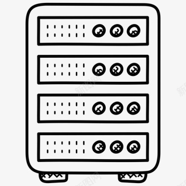 主机数据库数据库网络图标图标