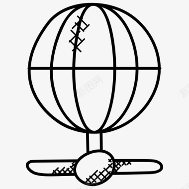 互联网服务器全球连接全球服务器图标图标