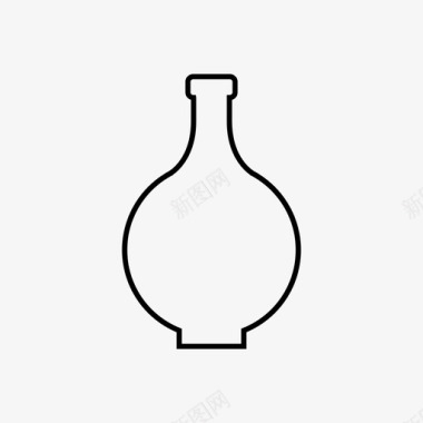 橄榄油瓶子工业图标图标