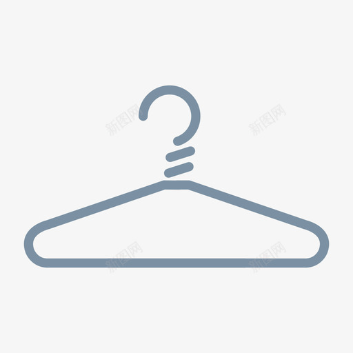 衣架外观svg_新图网 https://ixintu.com 衣架外观