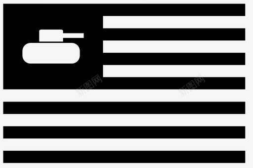旗战美国坦克图标图标