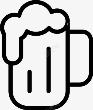 啤酒酒吧饮料图标图标