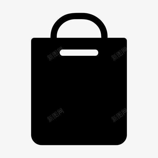 手袋杂货袋购物袋图标svg_新图网 https://ixintu.com 手袋 杂货袋 购物袋