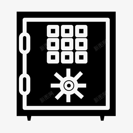 储物柜银行储物柜银行保险柜图标svg_新图网 https://ixintu.com 保险箱 储物柜 银行保险柜 银行储物柜 银行金库 项目管理图标实心