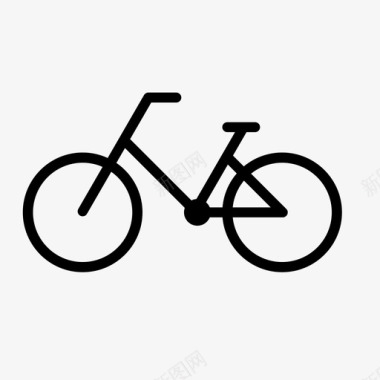 自行车骑马速度图标图标