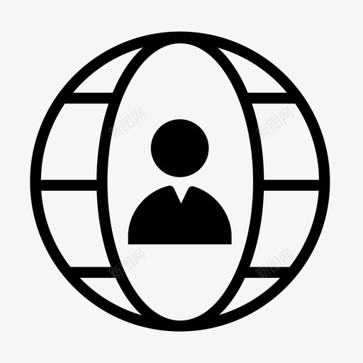 全球服务国际商务市场营销图标svg_新图网 https://ixintu.com 全球 全球服务 国际商务 市场营销 用户 项目管理图标实心