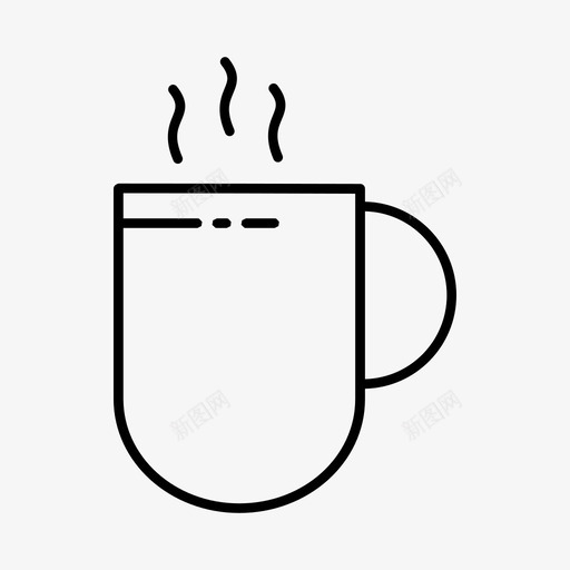 热巧克力能量饮料热咖啡图标svg_新图网 https://ixintu.com 热咖啡 热巧克力 热茶 能量饮料 软饮料