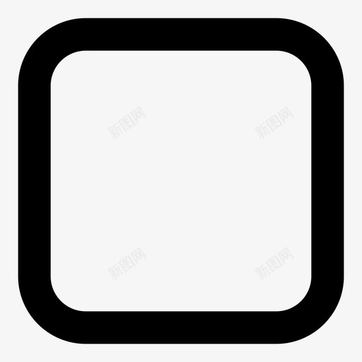 四边形角形框架图标svg_新图网 https://ixintu.com 四边形 多边形 框架 正方形 角形