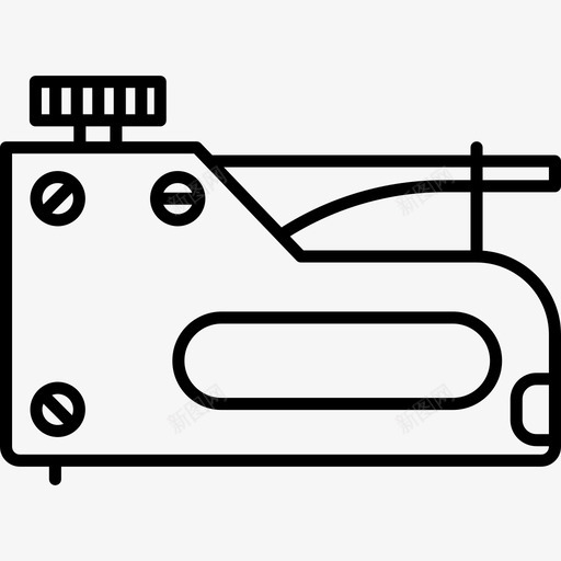 大型订书机工具和机械图标svg_新图网 https://ixintu.com 大型订书机 工具和机械