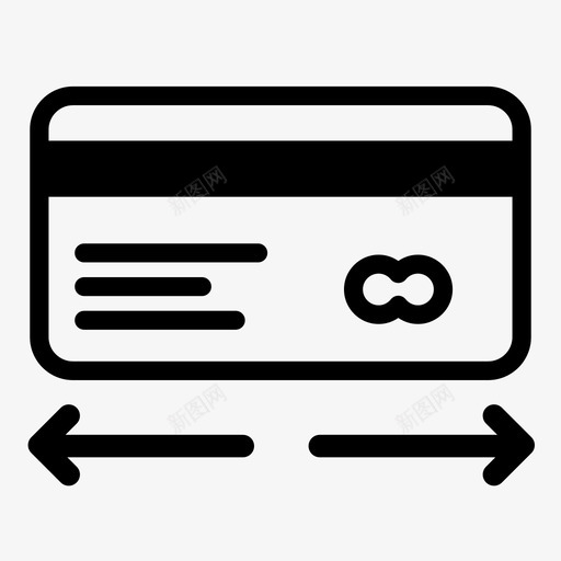 信用卡购买货币图标svg_新图网 https://ixintu.com 交易 信用卡 商业 支付 货币 购买