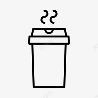 外卖咖啡咖啡师咖啡杯图标图标