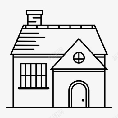 房子房产房地产图标图标