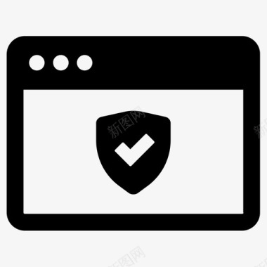 保护浏览器保护安全图标图标