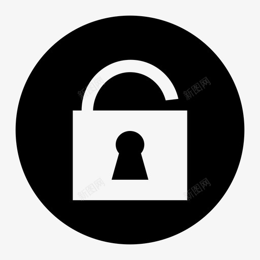 挂锁钥匙私人图标svg_新图网 https://ixintu.com 保护 挂锁 私人 解锁 钥匙