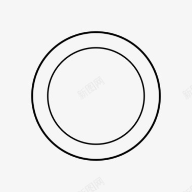 盘子吃的食物图标图标